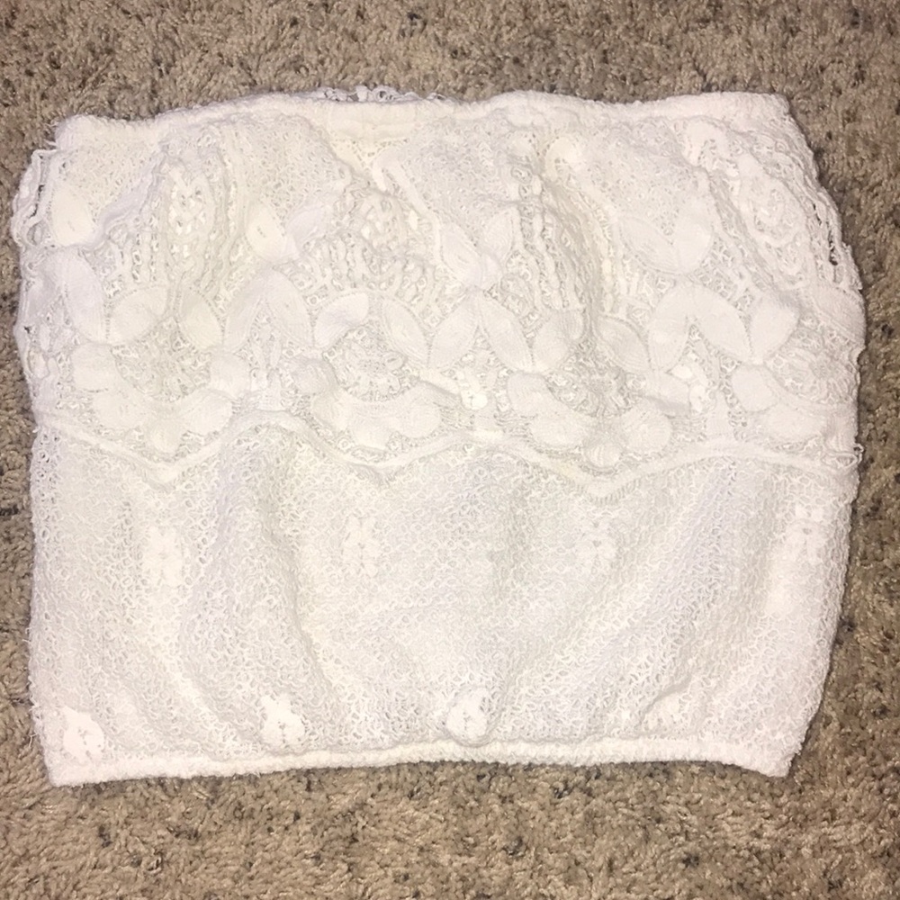 Crochet tube top